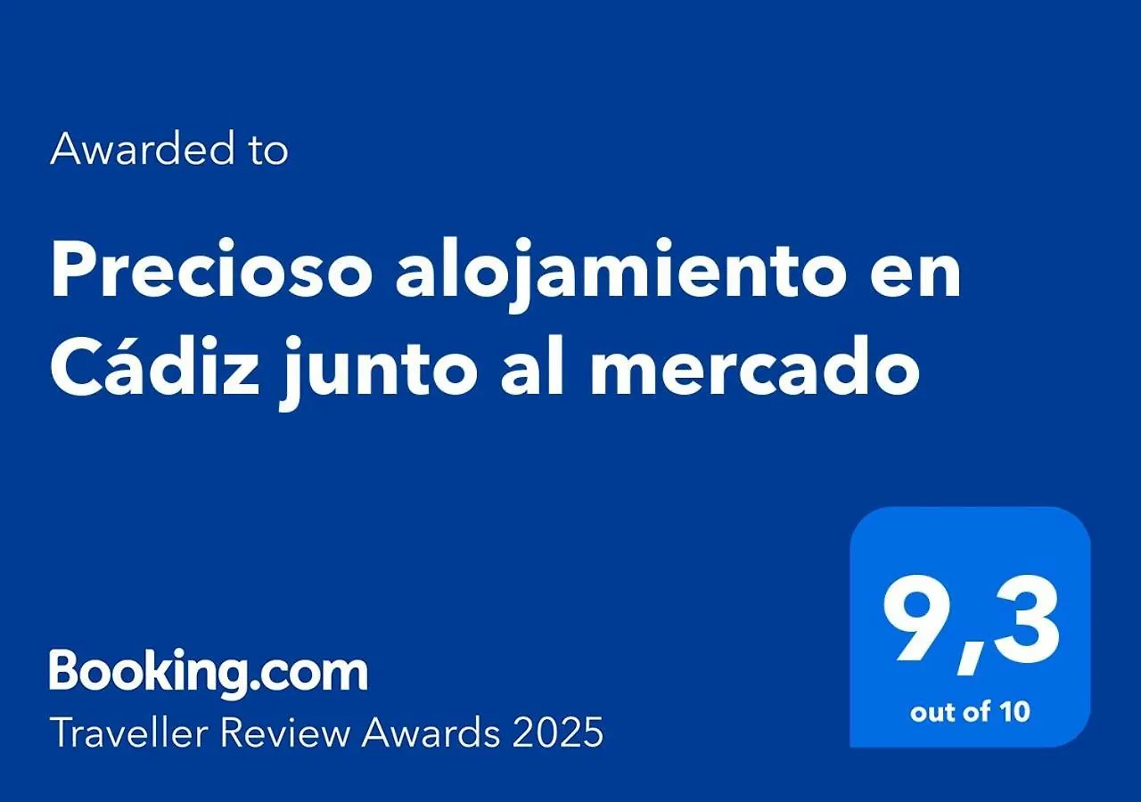 Precioso alojamiento en Cádiz junto al mercado